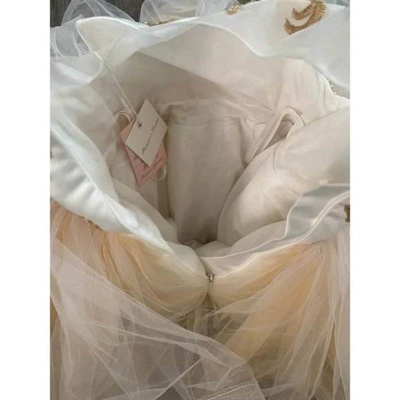 Gorgeous Tulle Princess Birthday Flower Girl Pageant Dress